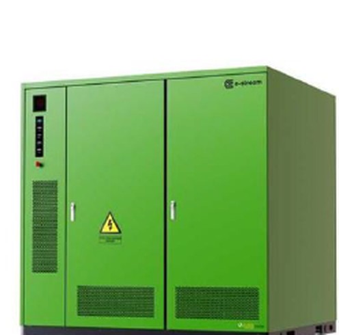 Green Beast Industriespeicher, Außenansicht